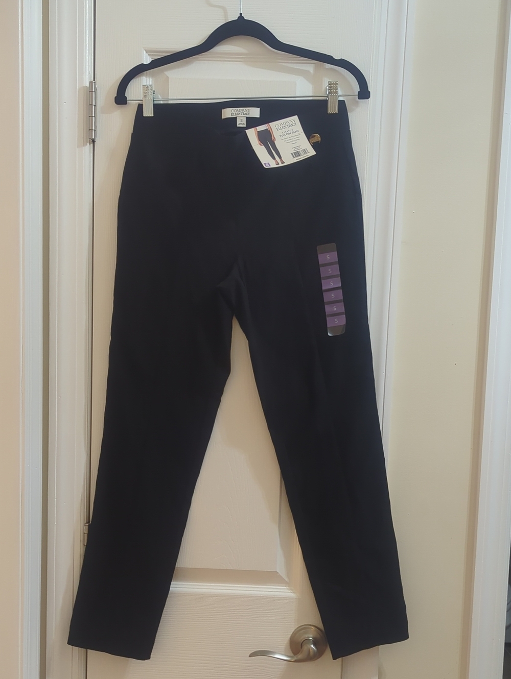 Ellen Tracy Black Pull-On Pants